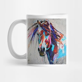 painting ointment horse Mug